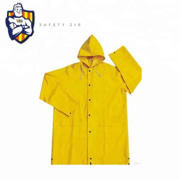 Le jaune et l&#39;orange fluorescents peuvent être personnalisés Pvcrain Coat Reflective